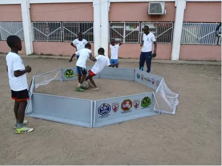 Pratique au complexe sportif Alphonse Massamba-Débat